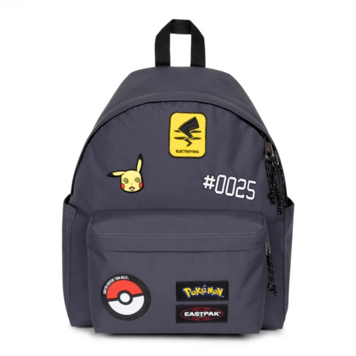 Eastpak Padded Pak'r Backpack 24L –Pokemon Patches 40 × 30 × 18 cm – Durable School & Travel Bag with Padded Back and Adjustable Straps Eastpak Padded Pak'r Backpack 24L –Pokemon Patches 40 × 30 × 18 cm – Durable School & Travel Bag with Padded Back and Adjustable Straps