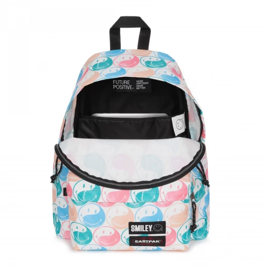 Eastpak Padded Pak'r Backpack 24L –Smiley YY Color 40 × 30 × 18 cm – Durable School & Travel Bag with Padded Back and Adjustable Straps - Eastpak - Image 2