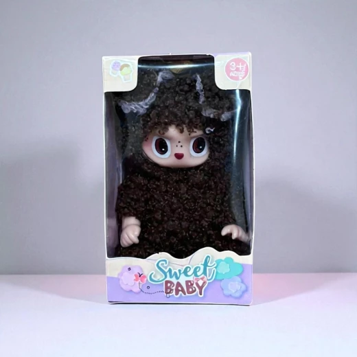 Baby Labubu 5th Generation Collectible Mini Doll – Cute Character Figure 9cm, Color of Choice, Keychain Accessory & Decorative Toy Gift Dark Brown Baby Labubu 5th Generation Collectible Mini Doll – Cute Character Figure 9cm, Color of Choice, Keychain Accessory & Decorative Toy Gift Dark Brown