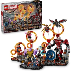 LEGO Marvel Avengers: Endgame Final Battle - Super Hero Building Set for Kids, Ages 10+ - 10 Figures Including Iron Man, Black Panther, and Iron Spider - Birthday Gift for Boys and Girls - 76323