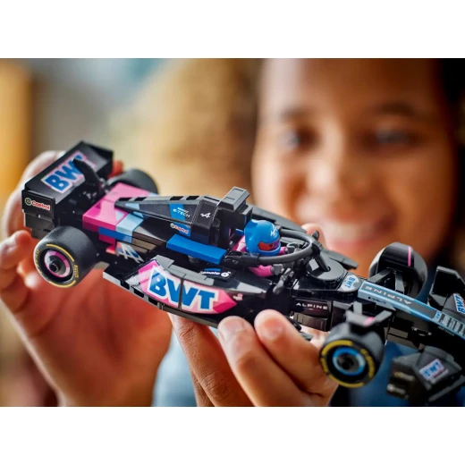 من ليجو سبيد تشامبيونز سيارة سباق بي دبيلو تي جبال الألب F1 A524 (77248) – لعبة تركيب للأطفال من عمر 10 سنوات فأكثر | سيارة فورمولا 1 واقعية | هدية مثالية للأولاد والبنات - ليجو - Image 3
