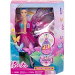 Mattel Barbie Dance & Flutter Doll with Butterfly Wings Transformation HXJ10 for Girls - Barbie