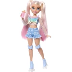 Mattel Barbie Dream Besties Malibu Roller Skating Doll with Makeup Accessories for Creative Play - Barbie