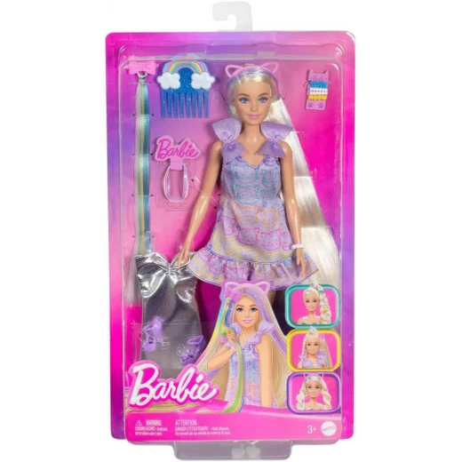 Mattel Barbie Fun & Fancy Fashion Doll with ExtraLong Blonde Hair, 2 Looks & Accessories for Creative Play Mattel Barbie Fun & Fancy Fashion Doll with ExtraLong Blonde Hair, 2 Looks & Accessories for Creative Play