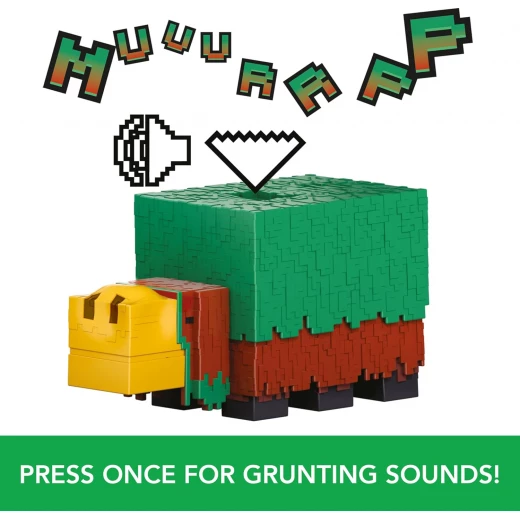 Mattel Minecraft Sniffer Action Figure, 3.25-inch Scale with Game-Accurate Sounds & Pixelated Design - Mattel - Image 6