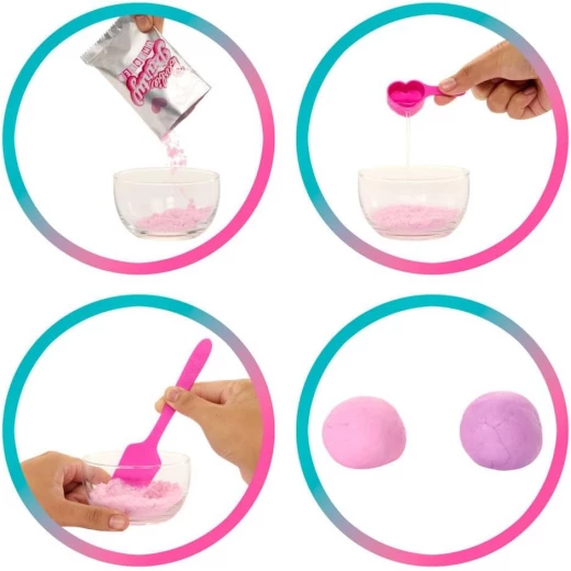 Mattel Barbie Party Unboxed Doll Birthday Series with 10 Surprises Color Change & Cake Decorating Activity - Barbie - Image 3