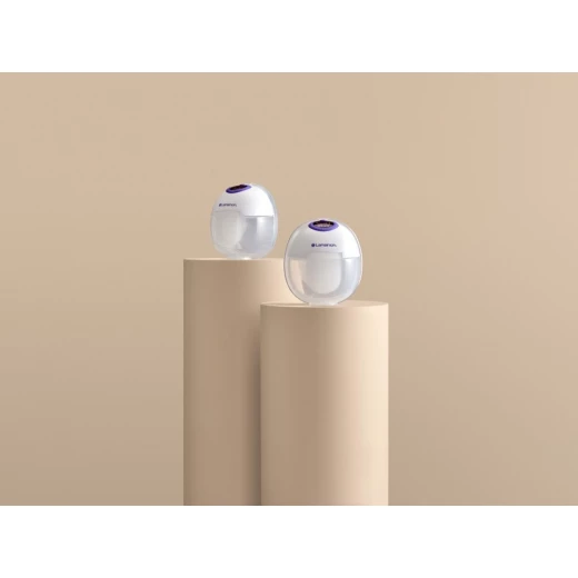 شفاط الثدي القابل للارتداء من لانسينوه: ضخ بدون استخدام اليدين وسري قطعه واحده - لانسينوه - Image 11