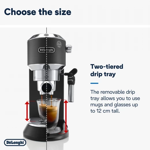 De'Longhi Dedica Style Espresso Machine for Coffee & Cappuccino - Compact Design - De'Longhi - Image 7