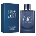 Giorgio Armani Acqua Di Gio Profondo 75ml Men's Fresh Aquatic Eau de Parfum Fragrance - Giorgio Armani