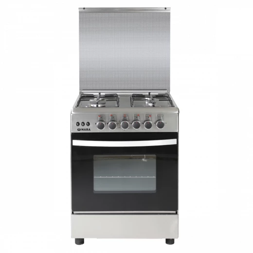 طباخ غاز نارا 60 سم ستانلس ستيل 4 شعلات - NAXM 9605 طباخ غاز نارا 60 سم ستانلس ستيل 4 شعلات - NAXM 9605