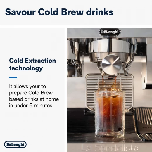 آلة صنع القهوة De'Longhi La Specialista Maestro Cold Brew - معدن - ديلونجي - Image 7