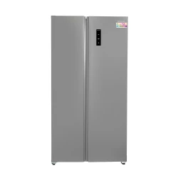 Skyworth 541L Side-by-Side Refrigerator Silver Inox A++ No Frost