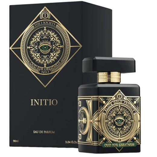 إنيشيو عود فور جريتنيس نيو أو دو بارفان 90 مل عطر خشبي رجالي يدوم طويلاً