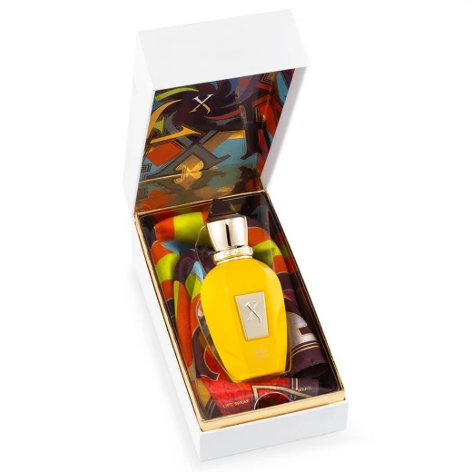 زيرجوف إيربا جولد عطر 50 مل عطر للجنسين فاخر برائحة الحمضيات والفانيليا مع وشاح حرير - زيرجوف - Image 3