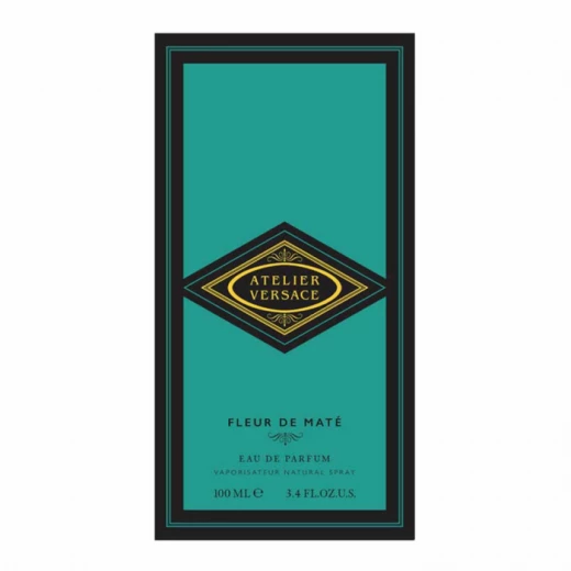 Versace Atelier Fleur De Mate Eau de Parfum 100ml: Luxury Unisex Fragrance with Bergamot, Mate, & Tonka Bean - Versace - Image 3