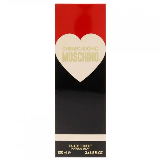 عطر تشيب آند شيك 100 مل, عطر زهري خشبي برائحة البرغموت والياسمين والفانيليا, أنثوي وأنيق وخالد من موسكينو - موسكينو - Image 2