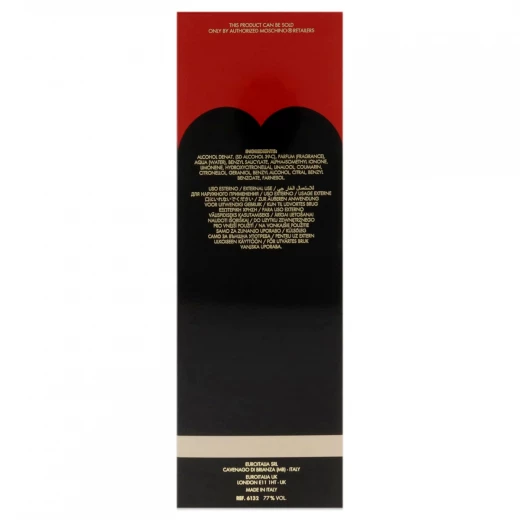 عطر تشيب آند شيك 100 مل, عطر زهري خشبي برائحة البرغموت والياسمين والفانيليا, أنثوي وأنيق وخالد من موسكينو - موسكينو - Image 3