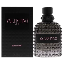 فالنتينو أومو بورن إن روما بخاخ ماء تواليت 3.4 أونصة عطر رجالي خشبي حار