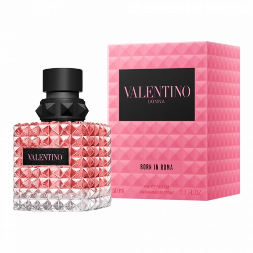 عطر فالنتينو دونا بورن إن روما أو دو بارفان 50 مل عطر نسائي برائحة الأزهار الراقية عطر فالنتينو دونا بورن إن روما أو دو بارفان 50 مل عطر نسائي برائحة الأزهار الراقية