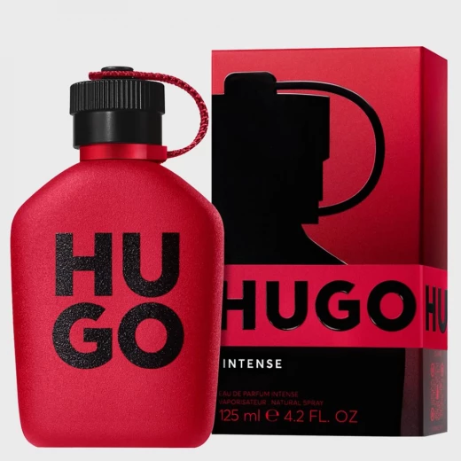 Hugo Intense Eau de Parfum for Men 125ml Long Lasting Fragrance with Red Apple & Cinnamon Hugo Intense Eau de Parfum for Men 125ml Long Lasting Fragrance with Red Apple & Cinnamon