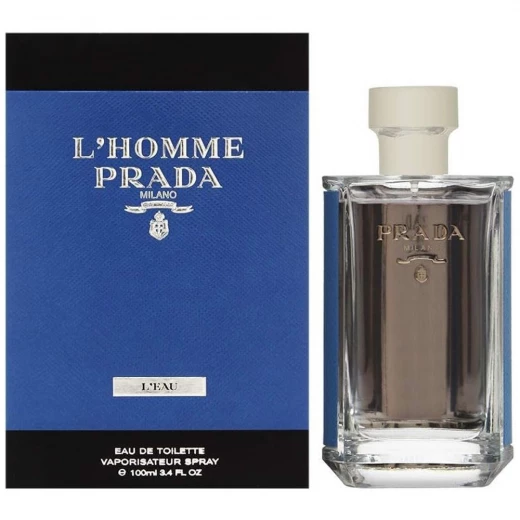 Prada L'Homme Intense Eau de Parfum 100ml for Men - Iris & Leather Prada L'Homme Intense Eau de Parfum 100ml for Men - Iris & Leather