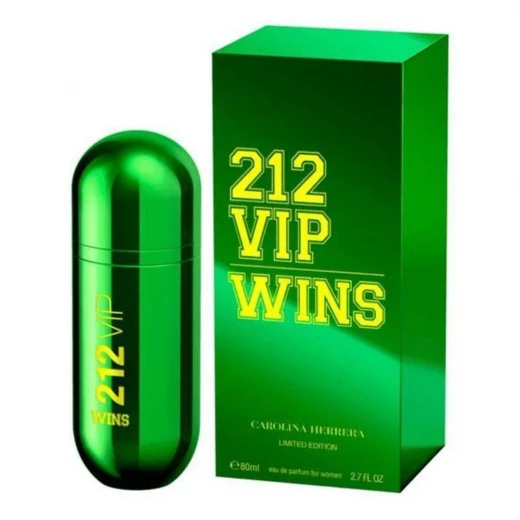 Carolina Herrera 212 VIP Wins EDP 80ml Floral Fragrance for Women Long Lasting Perfume Carolina Herrera 212 VIP Wins EDP 80ml Floral Fragrance for Women Long Lasting Perfume