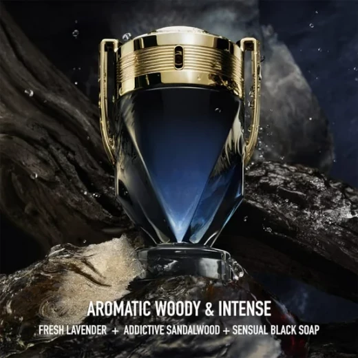 عطر باكو رابان إنفيكتوس للرجال - عطر بحري، صابوني، منعش 100 مل - Image 2