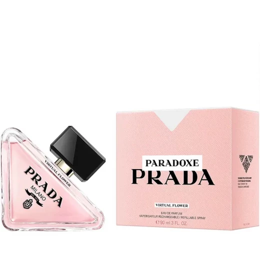 Prada Paradoxe Virtual Flower Eau de Parfum 50ml - Floral & Musky Fragrance Prada Paradoxe Virtual Flower Eau de Parfum 50ml - Floral & Musky Fragrance