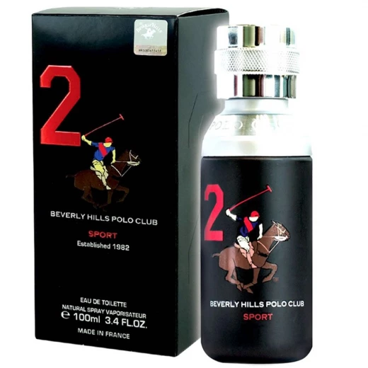 عطر بيفرلي هيلز بولو كلوب سبورتس رقم 2 او دي تواليت 100 مل عطر رجالي برائحة منعشة عطر بيفرلي هيلز بولو كلوب سبورتس رقم 2 او دي تواليت 100 مل عطر رجالي برائحة منعشة