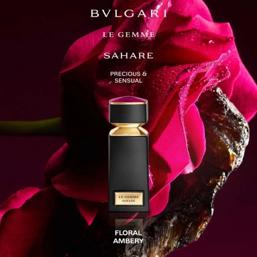 بولغري لي جيممي ساهاري ماء عطر 125 مل عطر للجنسين عطر الورد الطائفي والعنبر للرجال والنساء - بولغري - Image 3