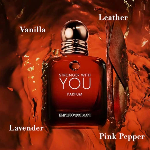 عطر إمبوريو أرماني سترونجر ويذ يو للرجال 100 مل: عطر دافئ حار يدوم طويلاً - إمبريو أرماني - Image 6