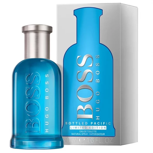 Hugo Boss BOSS Bottled Pacific Eau de Toilette for Men 50ml Summer Fragrance Fresh Scent Hugo Boss BOSS Bottled Pacific Eau de Toilette for Men 50ml Summer Fragrance Fresh Scent