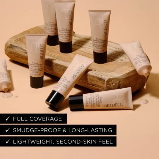 ARTDECO Fluid Camouflage Full Coverage Foundation Matte Finish 20ml for Flawless Complexion - ArtDeco - Image 4