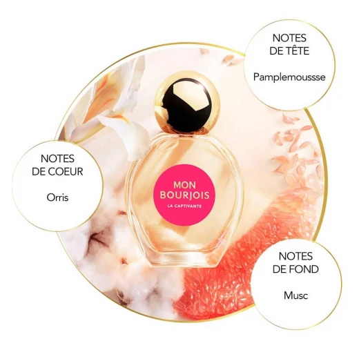 Bourjois La Captivante Eau de Parfum 50ml Women's Fragrance Musky Scent Elegant Gift Idea - Bourjois - Image 5