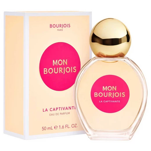 Bourjois La Captivante Eau de Parfum 50ml Women's Fragrance Musky Scent Elegant Gift Idea Bourjois La Captivante Eau de Parfum 50ml Women's Fragrance Musky Scent Elegant Gift Idea