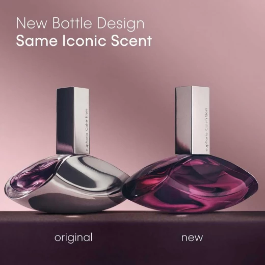 عطر كالفن كلاين يوفوريا للنساء 160 مل عطر الأزهار والفواكه يدوم طويلاً - كالفين كلاين - Image 6