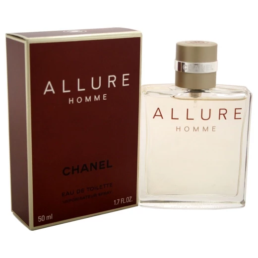 Chanel Allure Homme Eau de Toilette Spray 100ml: Fresh Spicy Woody Fragrance for Men Chanel Allure Homme Eau de Toilette Spray 100ml: Fresh Spicy Woody Fragrance for Men