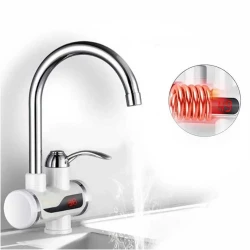 Instant Hot Water Tap for Kitchen & Bathroom, Fast Heating, Energy Efficient, Easy Installation, Modern Design, Durable Electric Hot Water Faucet