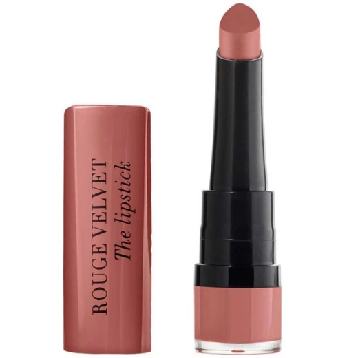 Bourjois Rouge Velvet Lipstick 51 Chocoquette Matte Long Lasting Lip Color 2.4g for Women Bourjois Rouge Velvet Lipstick 51 Chocoquette Matte Long Lasting Lip Color 2.4g for Women