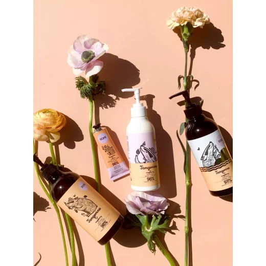 كريم يدين YOPE Tangerine & Raspberry 50 مل - مرطب ومنعش - يوب - Image 2