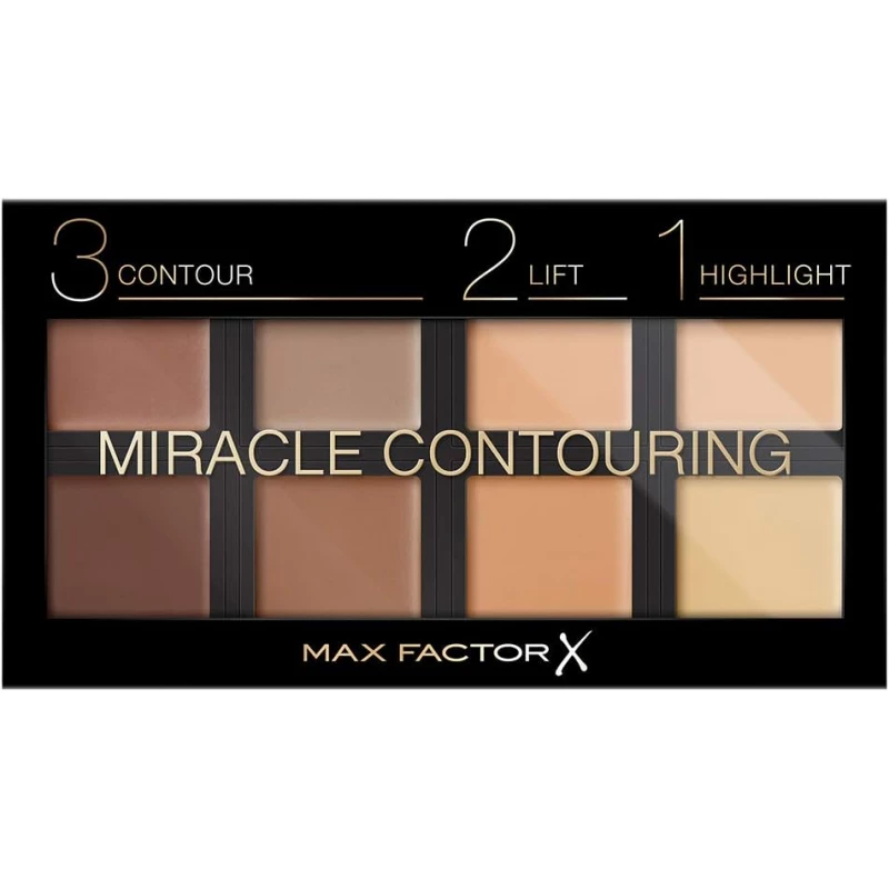 Max Factor Miracle Contouring Palette Makeup Kit Sculpting and Defining All Skin Tones Professional Finish - Max Factor