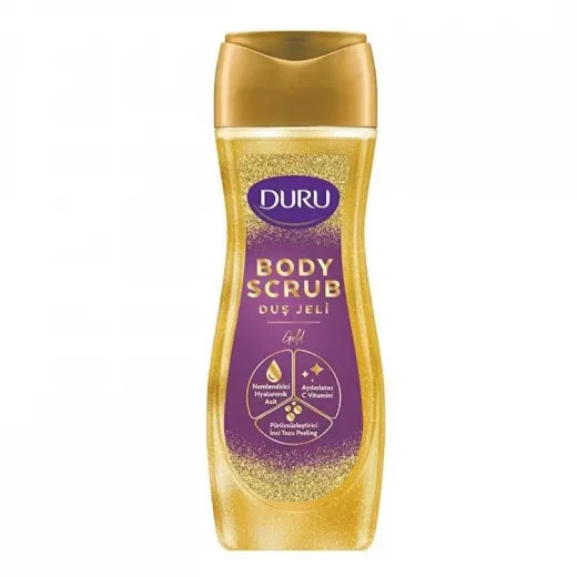 Duru Shower Gel Scrub 450ml – Deep Clean & Moisture with French Perfume Scent | Exfoliating Body Wash Duru Shower Gel Scrub 450ml – Deep Clean & Moisture with French Perfume Scent | Exfoliating Body Wash