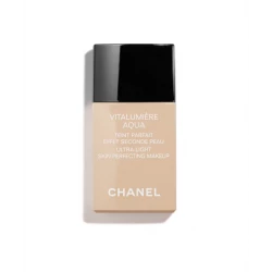 Chanel Vitalumière Aqua Ultra Light Foundation SPF 15 Healthy Glow Makeup 30ml