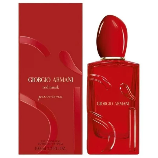 Armani Si Passione Red Musk EDP 100ml Women's Perfume Floral Fragrance for Passionate Women Armani Si Passione Red Musk EDP 100ml Women's Perfume Floral Fragrance for Passionate Women