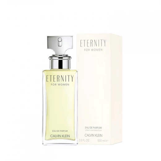 Calvin Klein Eternity Eau de Parfum 100ml for Women Floral Fragrance Gift Timeless Elegance