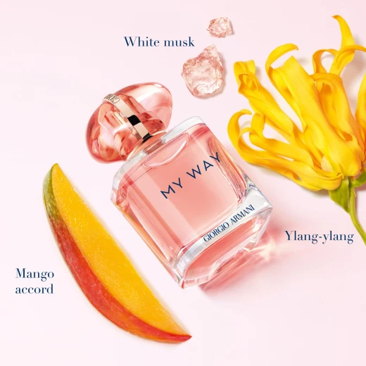 عطر جورجيو أرماني ماي واي يلانج أو دو بارفان 3.0 أونصة للنساء عطر الأزهار بالفانيليا وجوز الهند - جورجيو أرماني - Image 2