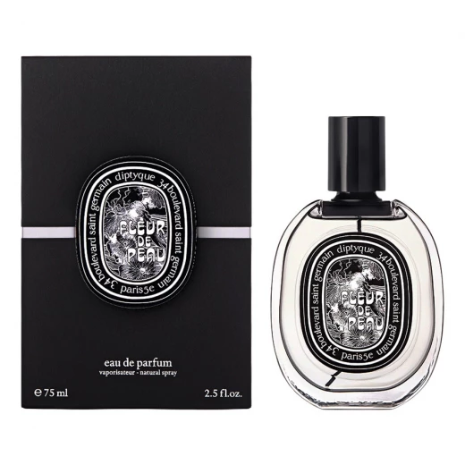 Diptyque Fleur de Peau Eau de Parfum 75ml: Sensual Musk Fragrance for Women and Men with Iris & Ambrette Seed Diptyque Fleur de Peau Eau de Parfum 75ml: Sensual Musk Fragrance for Women and Men with Iris & Ambrette Seed