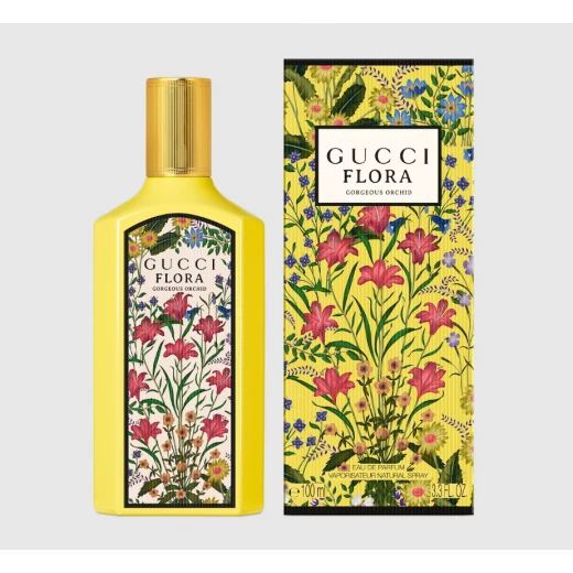 Gucci Flora Gorgeous Orchid Eau de Parfum 100ml Floral Fragrance for Women Long Lasting Scent Gucci Flora Gorgeous Orchid Eau de Parfum 100ml Floral Fragrance for Women Long Lasting Scent