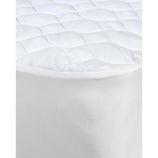 Madame Coco Eleta Single Bed Mattress Protector - White 100x200 cm Madame Coco Eleta Single Bed Mattress Protector - White 100x200 cm