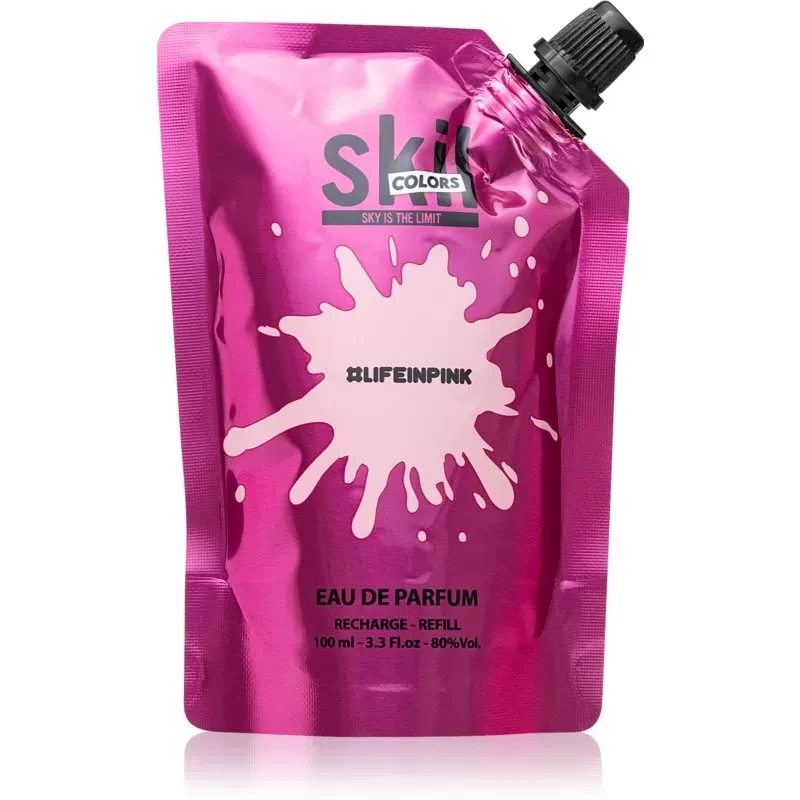 Jeanne Arthes Skil Colors Life in Pink Perfume 100ml Floral Fruity Fragrance for Women Uplifting Scent - Jeanne Arthes